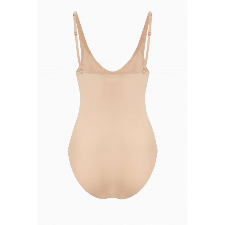 SKIMS - Foundations Moulded Brief Bodysuit Clay