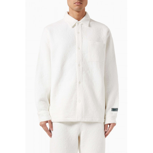 Kith - Ginza Diamond Quilted Shirt in Interlock-jacquard