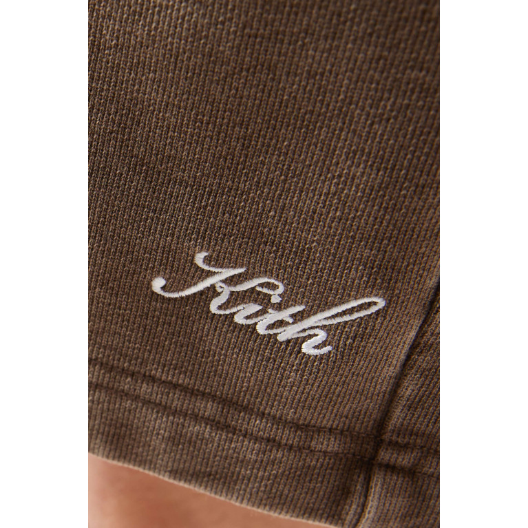 Kith - Curtis Shorts in Cotton-fleece Brown