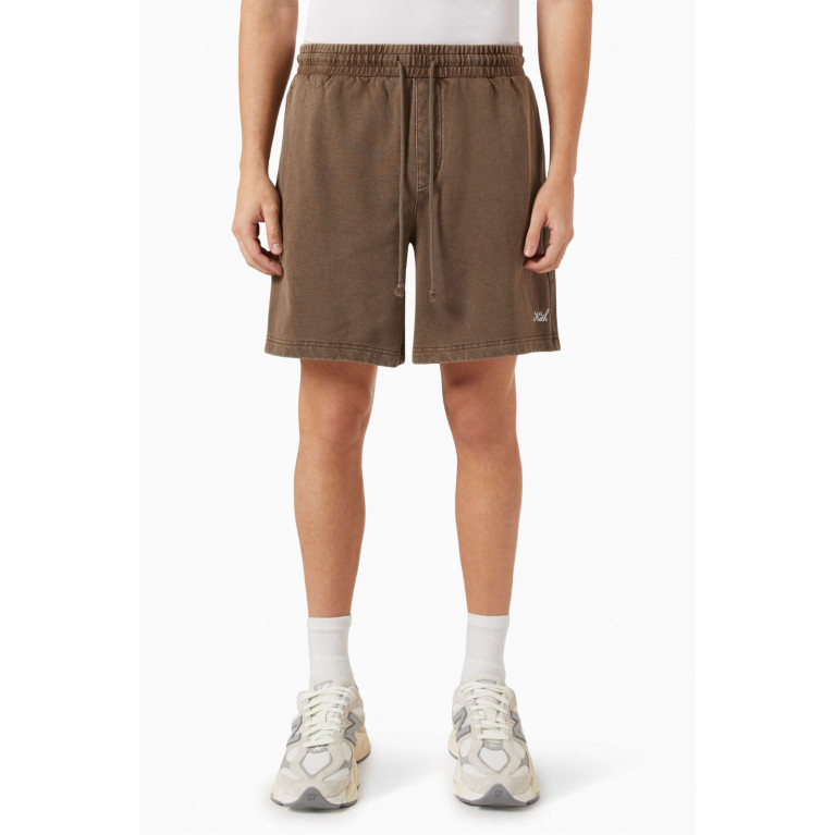 Kith - Curtis Shorts in Cotton-fleece Brown