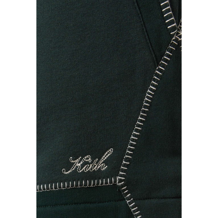 Kith - Turbo II Shorts in Cotton-fleece Green
