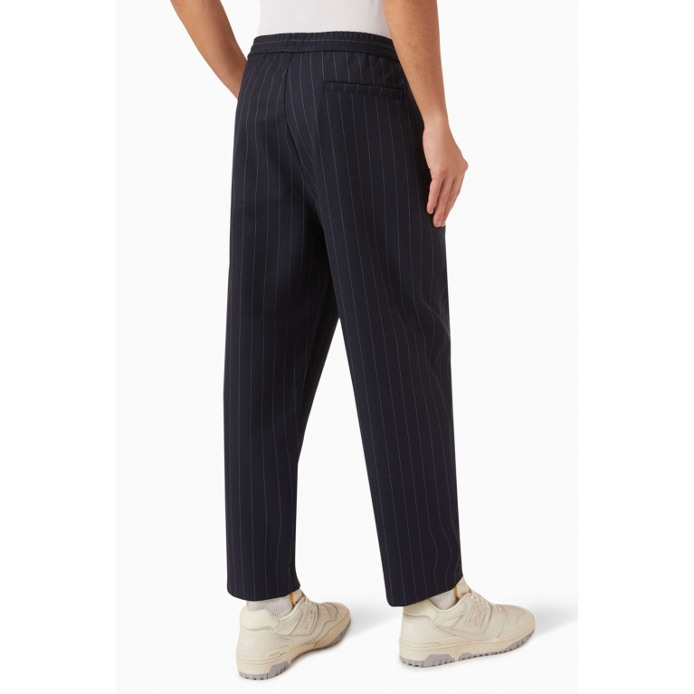 Kith - Barrow Pants in Double-weave Ponte Blue
