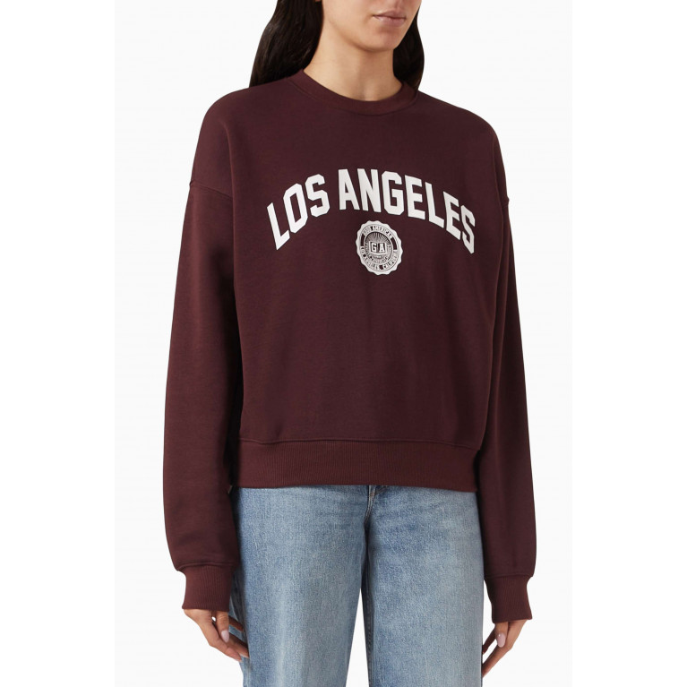 Good American - Los Angeles Sweatshirt in Brushed Fleece