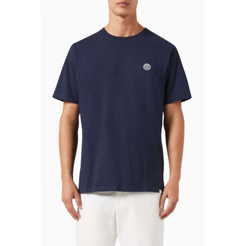 Les Deux - Community T-shirt in Recycled Cotton-blend Jersey