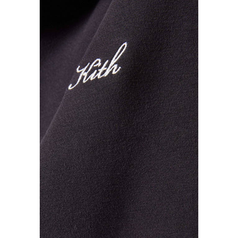 Kith - Hunter Quarter Zip Sweatshirt in Cotton-interlock Black