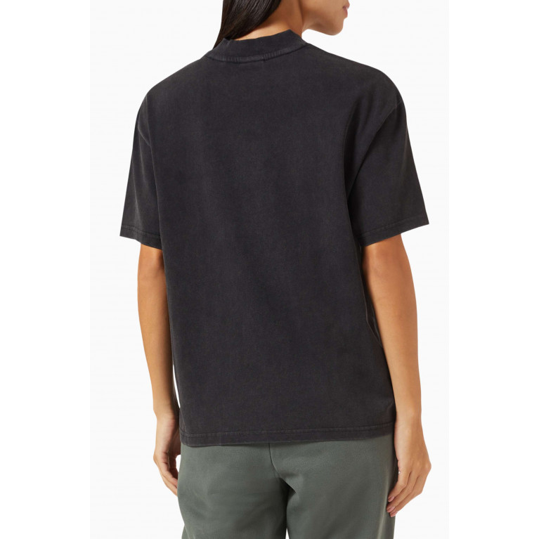 Kith - Brenna Mockneck T-shirt in Cotton-jersey Black