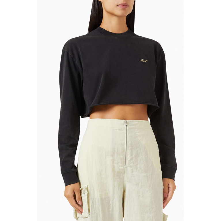 Kith - Sonoma Oversized Cropped T-shirt in Jersey