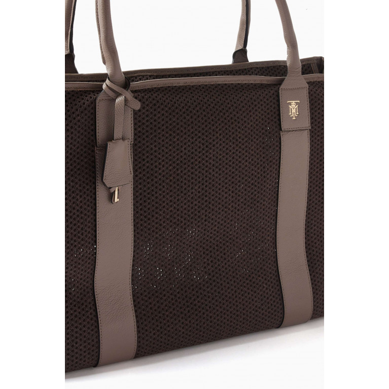MONTROI - Large Elektra Bag in Calf Leather & Cotton