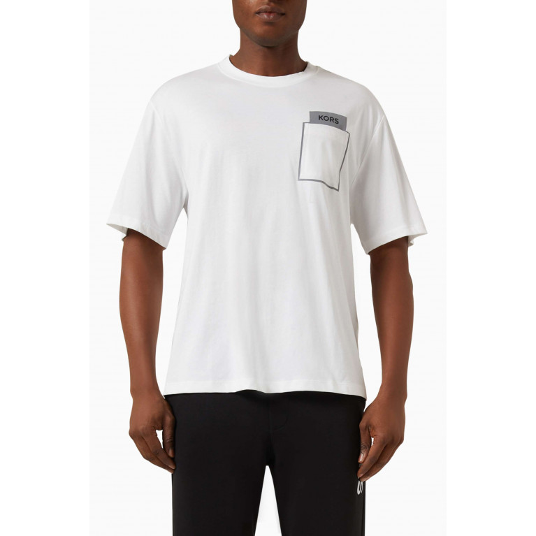 MICHAEL KORS - Logo-print T-shirt in Cotton-jersey
