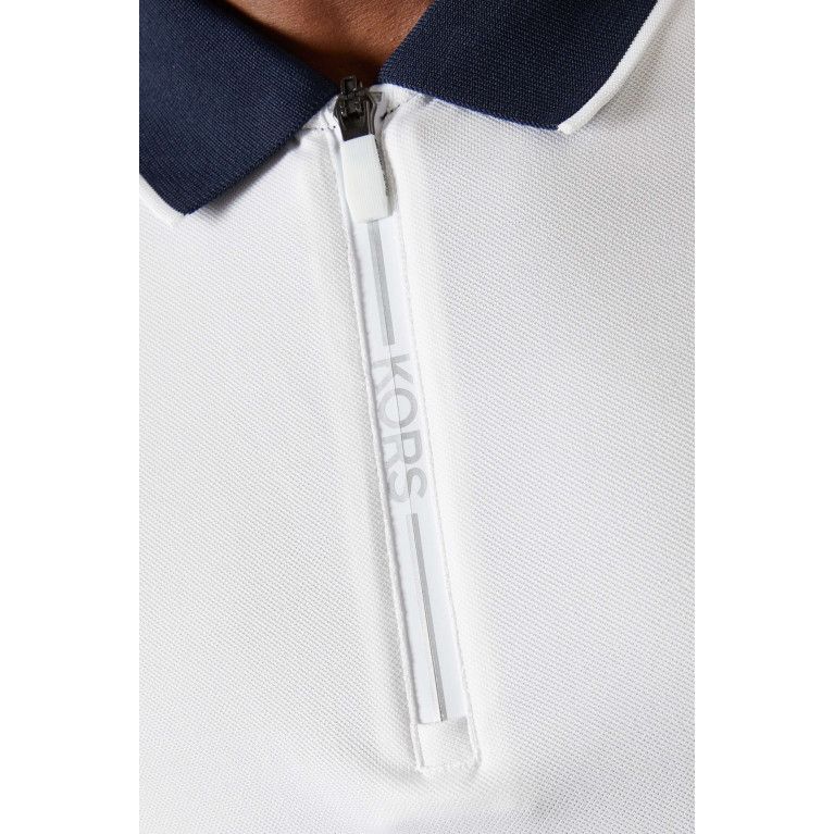 MICHAEL KORS - Half-zip Polo Shirt in Cotton