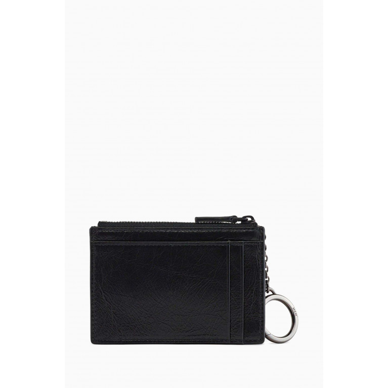 MCM - Aren Card Case in Crushed Cubic Leather