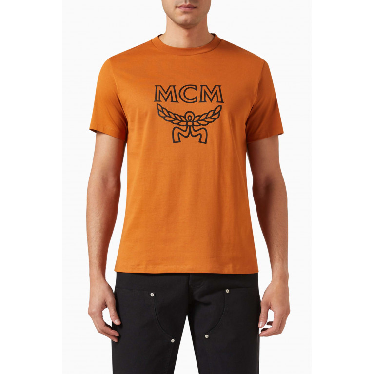 MCM - Classic Logo T-shirt in Jersey