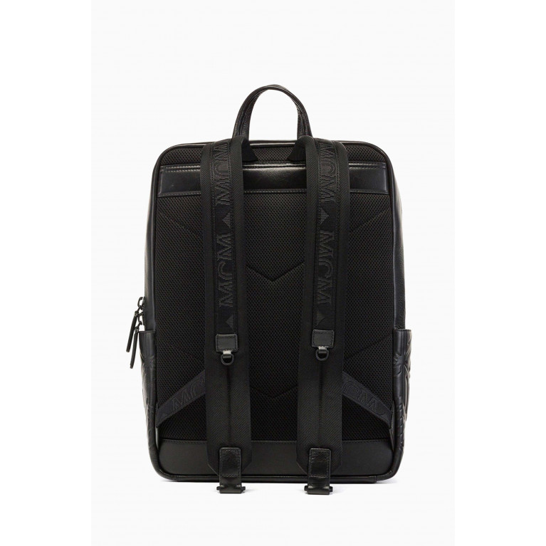 MCM - Aren Backpack in Crushed Cubic Leather