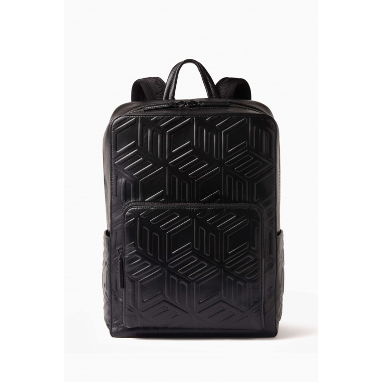 MCM - Aren Backpack in Crushed Cubic Leather