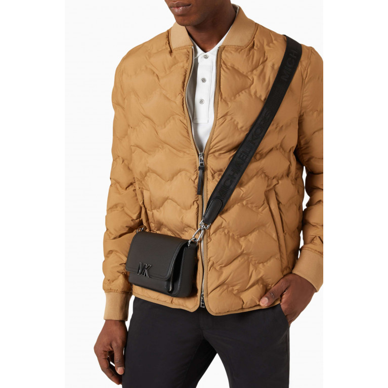 MICHAEL KORS - Hudson Crossbody Bag in Leather