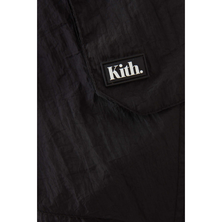 Kith - Chauncey Cargo Pants in Crinkle-nylon Black