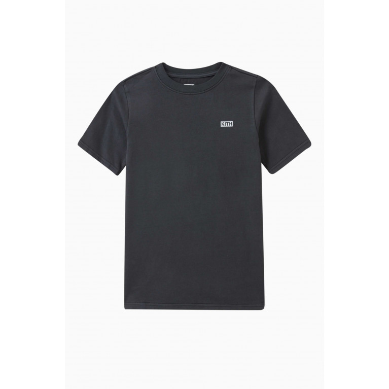 Kith - Classic Logo T-shirt in Cotton-jersey Black