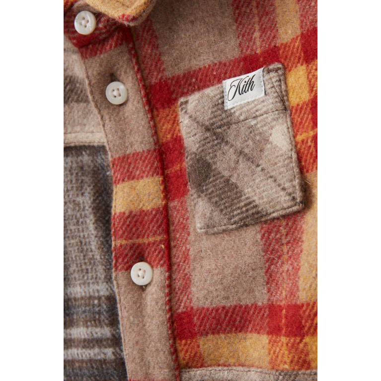 Kith - Blocked Jacket in Wool-blend