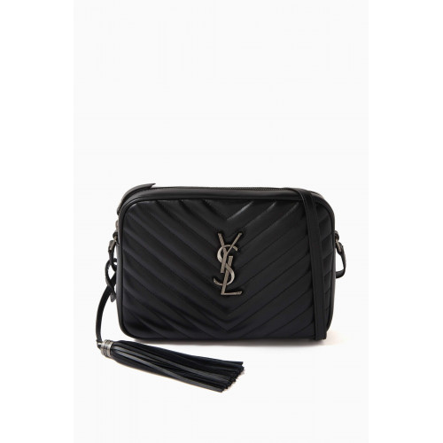 Saint Laurent - Lou Camera Bag in Quilted Leather