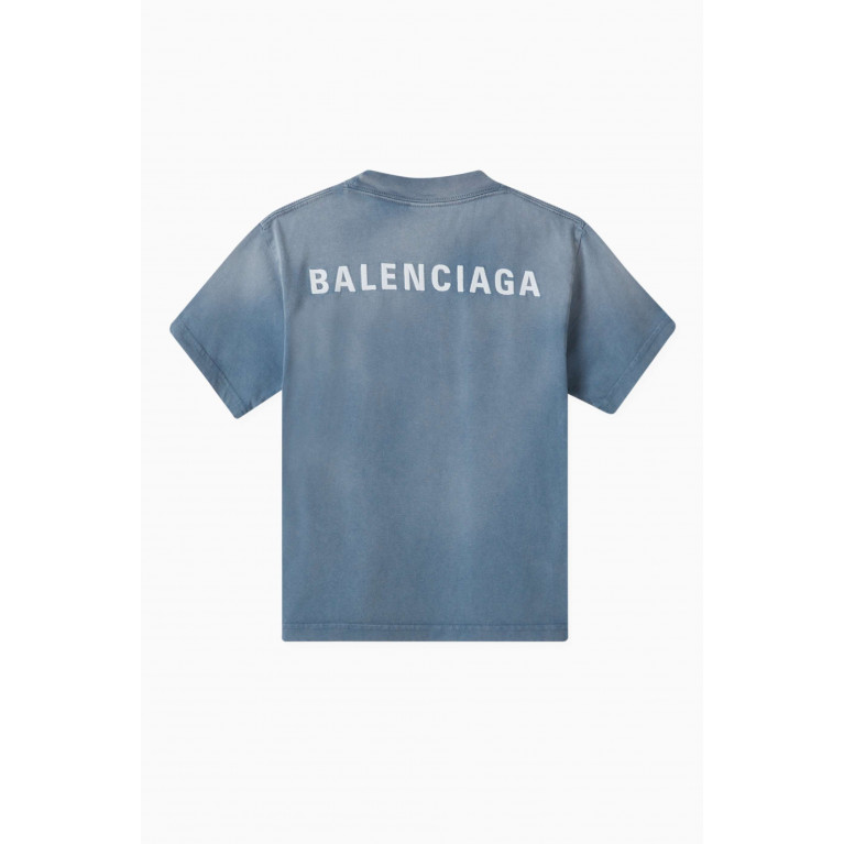 Balenciaga - Logo Print T-Shirt in Cotton