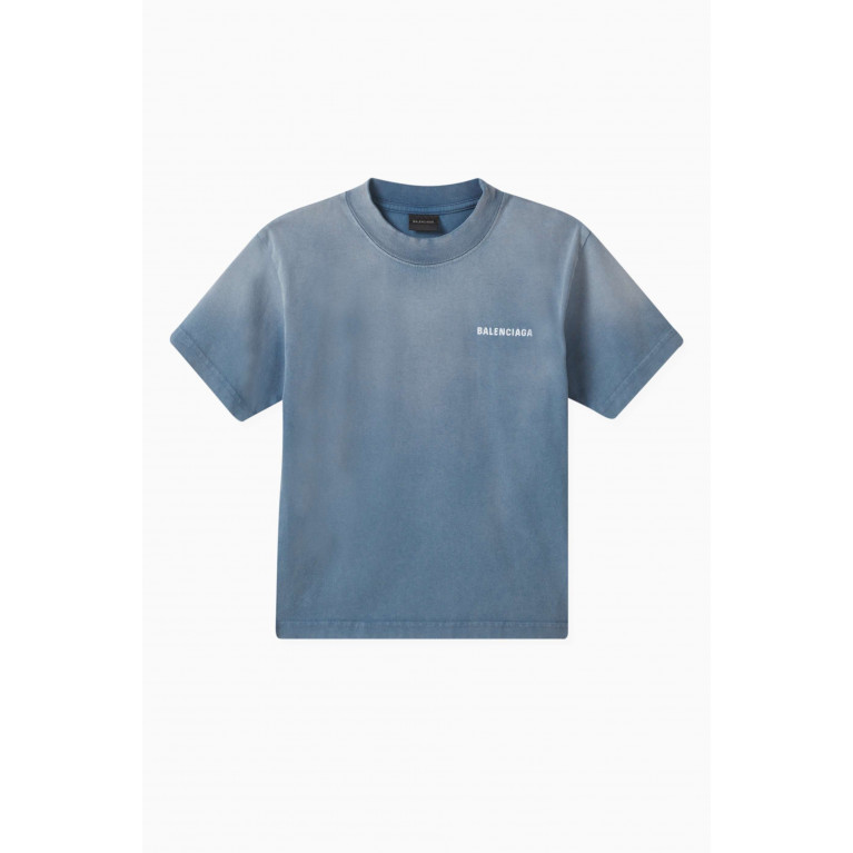 Balenciaga - Logo Print T-Shirt in Cotton