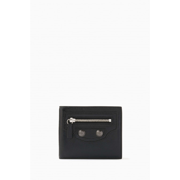 Balenciaga - Le Cagole Bi-fold Square Wallet in Leather