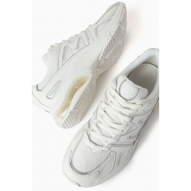 MICHAEL KORS - Kit Extreme Low-top Sneakers in Mesh & Leather