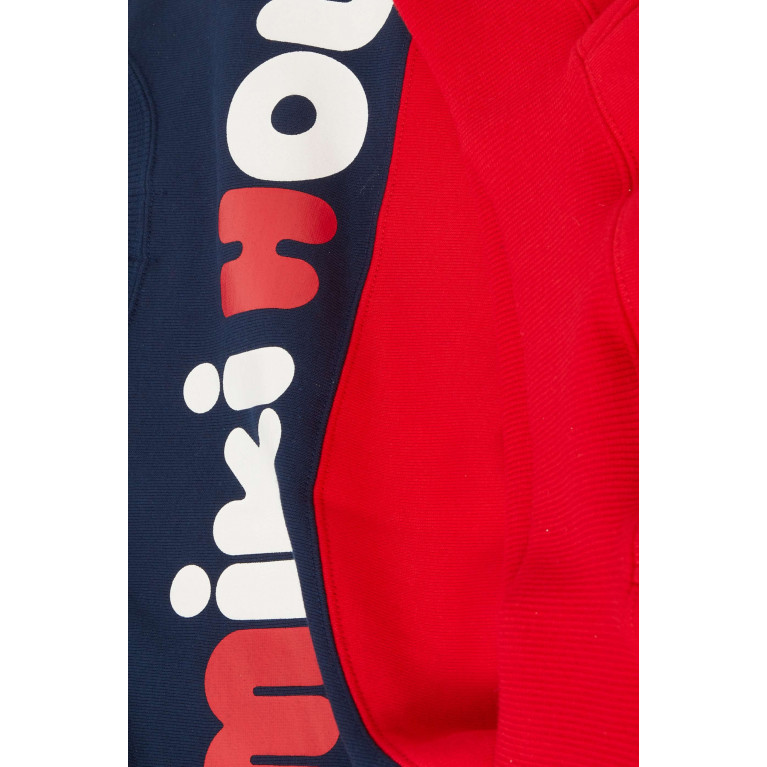 Miki House - Logo Sweatshirt in Cotton Multicolour