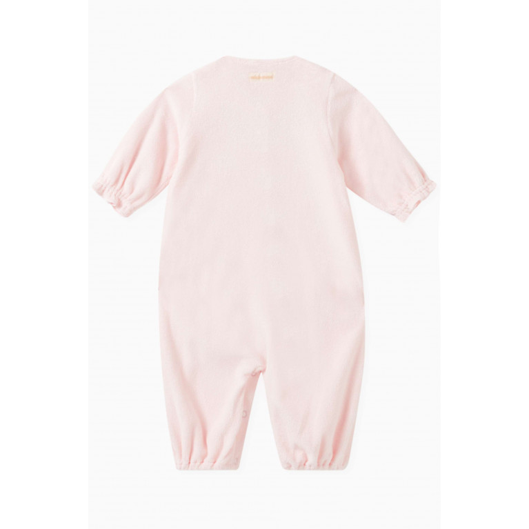 Miki House - Two-Way-All Sleepsuit in Cotton Pink