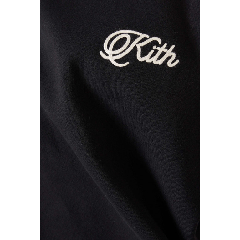Kith - Just Us Hoodie in Cotton-fleece Black
