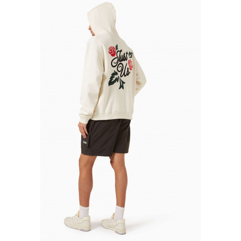 Kith - Just Us Hoodie in Cotton-fleece Neutral