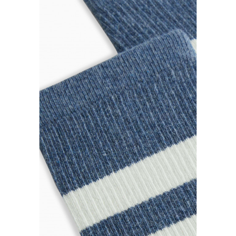 Kith - Double-striped Crew Socks in Cotton-blend, Set of 3