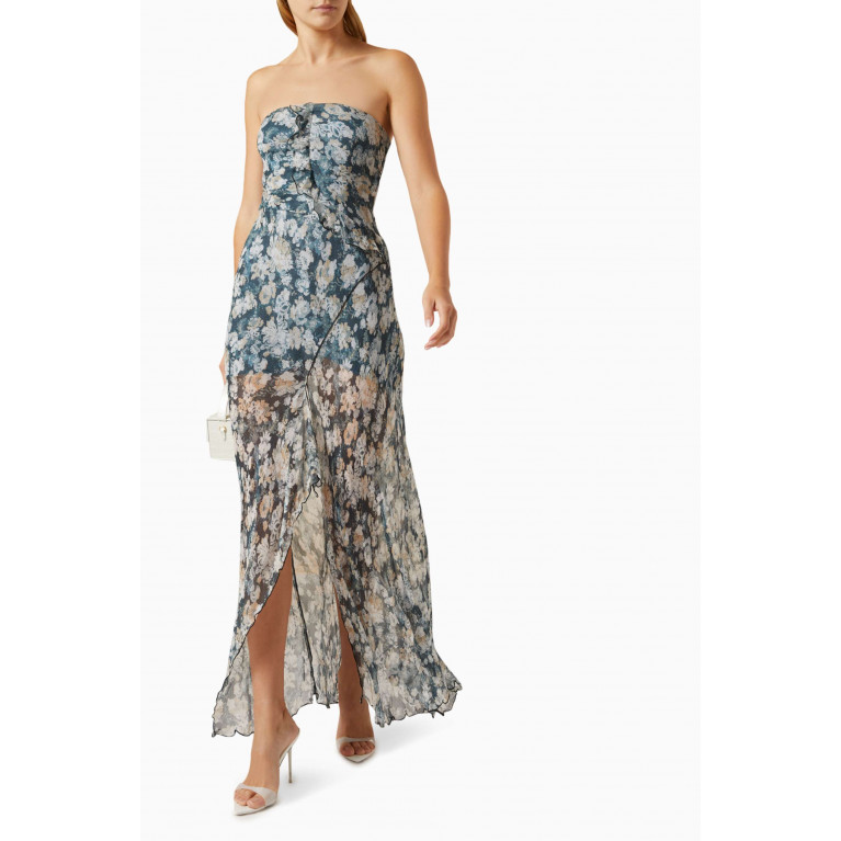 Bec + Bridge - Opal Strapless Maxi Dress in Silk