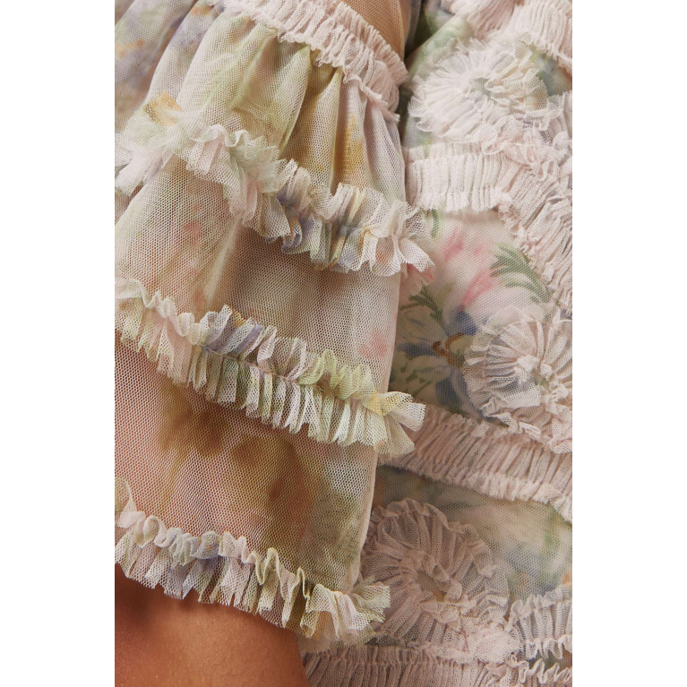 Needle & Thread - Moonlight Petal Ingrid Maxi Dress in Tulle