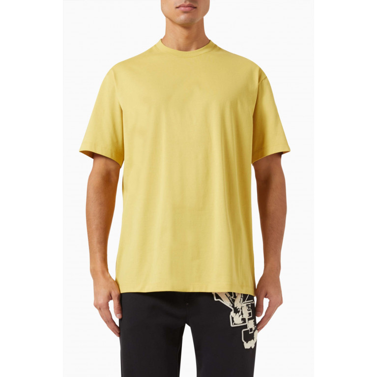 Y-3 - Relaxed Logo T-shirt in Cotton Jersey