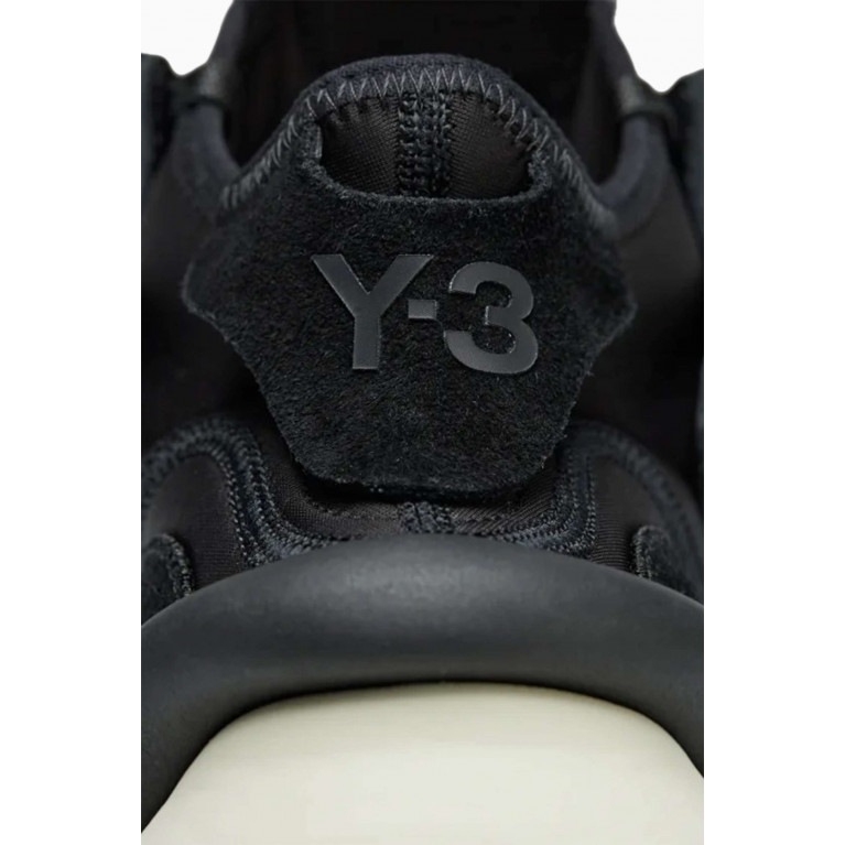 Y-3 - Y-3 Kaiwa Sock-style Sneakers in Leather & Neoprene