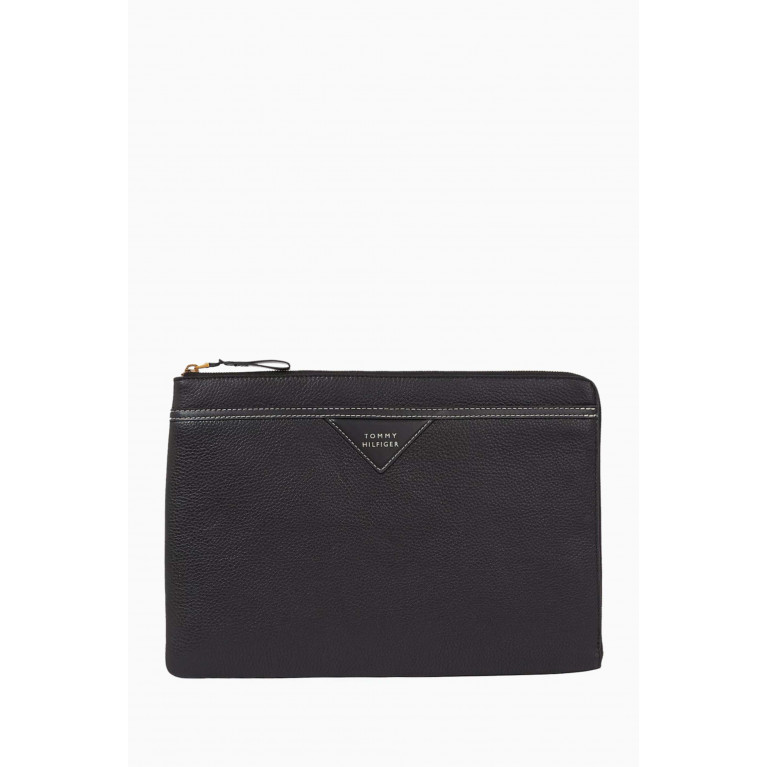 Tommy Hilfiger - Signature Laptop Sleeve in Leather