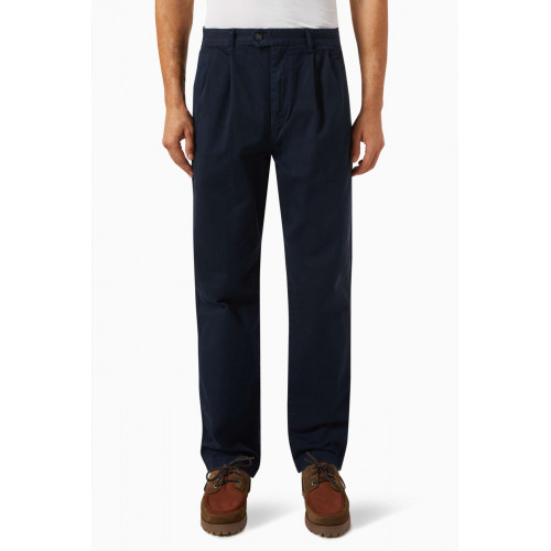 Tommy Hilfiger - Archive Wide-leg Pleated Chinos in Stretch-cotton