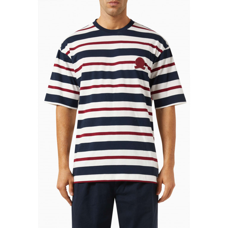 Tommy Hilfiger - Crest Global Archive Stripe T-shirt in Cotton