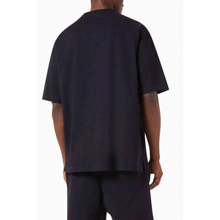 Ambush - Multicord T-shirt in Cotton-jersey Black