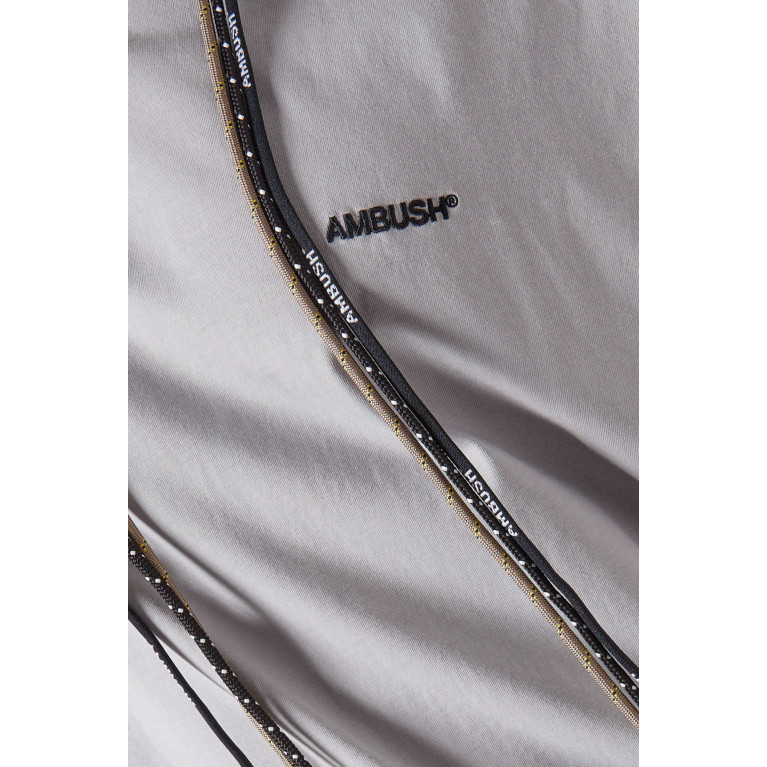 Ambush - Multicord T-shirt in Cotton-jersey Grey