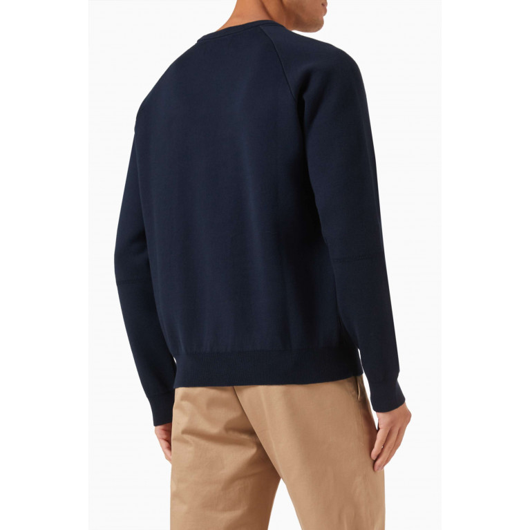 Stone Island - Crewneck Sweater in Cotton-blend Knit