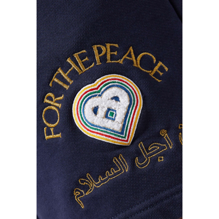 Casablanca - For The Peace Shorts in Heavyweight Cotton
