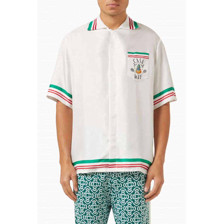 Casablanca - Casa Way Shirt in Silk