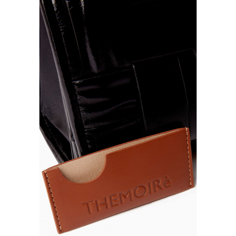 THEMOIRè - Small Feronia Shoulder Bag in Vegan Leather Black