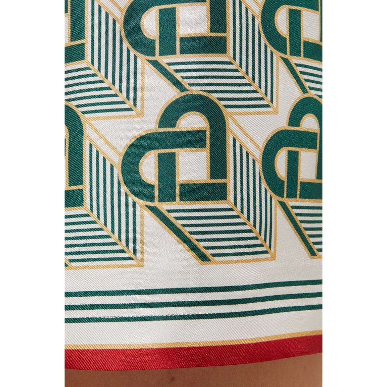 Casablanca - Printed Shorts in Silk