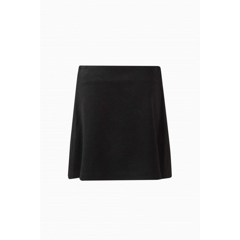 Alviero Martini - Buttoned Skirt in Ribbed-knit Neutral
