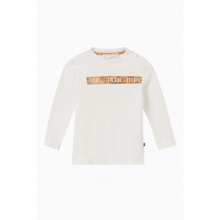 Alviero Martini - Geo Map-print T-shirt in Cotton