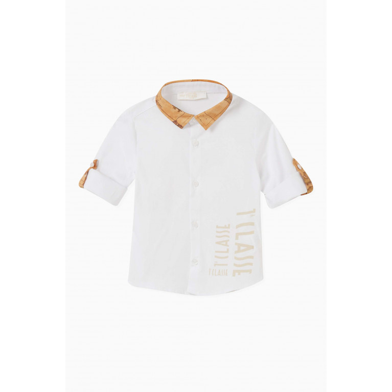 Alviero Martini - Logo-print Shirt in Cotton