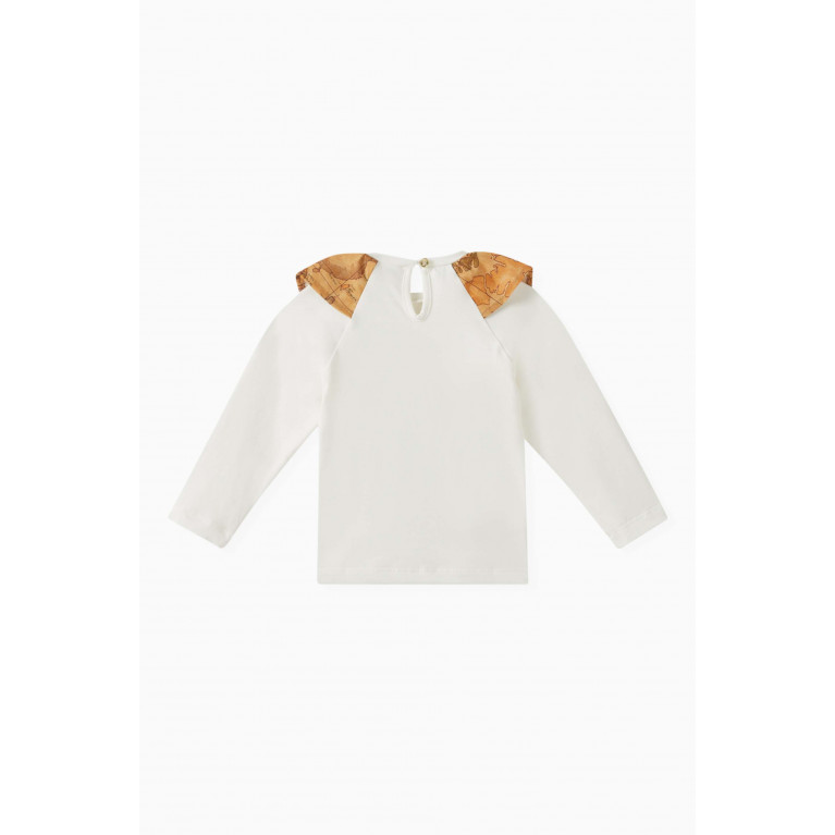 Alviero Martini - Logo-Print T-shirt in Cotton
